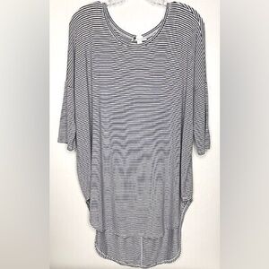 Anthropologie Floreat Striped Tunic Top- Medium